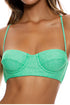 Luli Fama Starlight Square Neck Balconette Top
